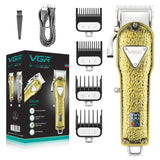 Professional full metal hair trimmer for men barber hair clipper electric cord/cordless beard hair cut machine rechargeable