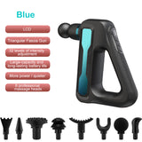 Electric Massage Gun Muscle Gun Professional Full Body Foot Deep Massage Therapy Gun Tissue Percussion Vibration Muscle Massage