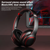 Lenovo Thinkplus TH40 Headphone HIFI Sound BT5.0 Wireless Stereo Music Earphone Gaming Headset Noise Reduction with HD Call Mic