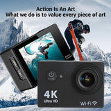 Ultra HD 4K / 30fps Original H9 / H9R Action Camera WiFi 2.0" 170D Underwater Waterproof Cam Helmet Vedio Sport pro outdoor Cam