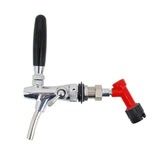 Standard European Beer Flow Control Faucet with Pin Lock Quick Disconnecter For Pin Lock Keg Mini Keg Homebrew