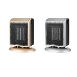 Home Desktop Heating Fan Fall Power Off Overheating Protection Automatic Thermostat Control EU Plug
