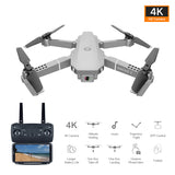Mini Drone Toy  With Camera 4k HD E68 For Child Gift