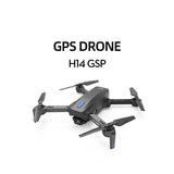RC Drone H14 GPS 4k HD Dual Camera 2.4G/5G WIFI FPV 75 Degree Electric Adjustment Headless Mode Foldable Quadcopter Helicopter