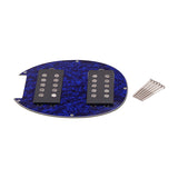 Prewired-Loaded 5-Strings Guitar Humbucker Pickup Pickguard