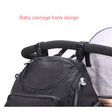 Diaper Bag Travel Baby Nappy Bag Mummy Daddy Backpack Large Capacity Waterproof Casual Laptop Bag Rechargeable Holder for Bottle