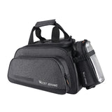 WEST BIKING 10L Large Capacity Cycling Bag Waterproof Mountain Bike Saddle Rack Trunk Bags Luggage Carrying Bag bicycle