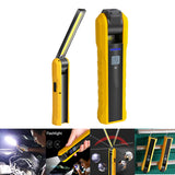 Multifunction Portable COB Led Work Light Waterproof Worklight Flashlight Searchlight Use For Check Lighting Camping USB Charge