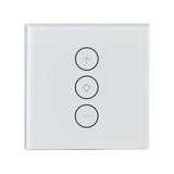 Wifi Switch Button,Tuya Intelligent APP Remote Sensor LED Dimmer Light Wall Press Dimmer EU Standard Switch Sensor