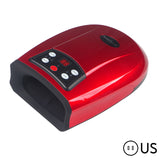Heated Hand Massager Physiotherapy Equipment Pressotherapy Palm Massage Device Air Compression Finger Massage Apparatus