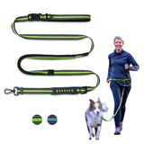 Multi Dog leash Nylon Reflective Hands Free For small big Dogs cat explosion-proof waist retractable lead leashes Dog Supplies