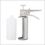 Stainless steel Burger Sauce Gun Salad Dressing Dispenser 10g 20g Hamburger Jam Filler Bottle Squeezer Burgers Shop Equipment