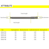 150mm Length Ball Head Screwdriver Drill Bit Sets S2 Steel Screw Driver Bits Hex Magnetic 1/4"Hand Repair Kits Tools