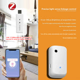 Smart ZigBee Gateway Wireless Gateway Intelligent Home ZigBee Central Hub APP Remote Control Voice Control Group Control Linkage