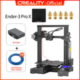 CREALITY 3D Ender-3 Pro Printer Upgraded Magnetic Build Plate Resume Power Failure Printing Masks KIT Mean Well Supply