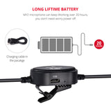MY2 Mini Lapel Lavalier Microphone Professtional 3.5mm Jack Wired Clip-on Audio Mic for iPhone SmartPhone Android PC Laptop