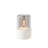 Candlelight Aromatherapy Humidifiers Essential Oils Fragrance Diffusers 120ML House USB Air Humidifier with Night Light for Home