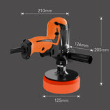 220V 980W Polishing Machine Six Gears Adjustable Speed Electric Car Polisher Waxing Machine Automobile Furniture Polishing Tool