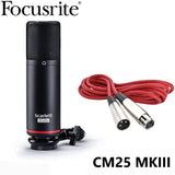Hot Sell Focusrite Scarlett Solo 3rd Gen USB Audio Interface  24-Bit/192KHz Sound Card &amp; CM25 MKIII Microphone Kit For Recording