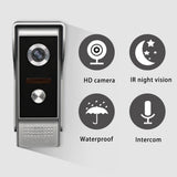 Video Ring Doorbell Camera Visual Intercom Night Vision Two-Way Intercom Video Door Phone Video Door Entry Phone Call
