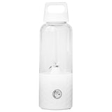 2Set 500ML 4000Mah Portable Smoothie Blender Mini USB Mixer Electric Juicer Charging Vitamer Fruit Juicer Pink &amp; White
