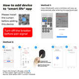 Tuya WiFi RF433 Remotes Control Curtain Switch Module Intelligent Home Switch Device Sharing Timing Function Intelligent Linkage