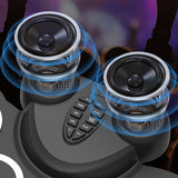 Portable Reel Electronic MIDI Drum Kit Kit 9 Pad Built-in Speaker for Indoor Electronic Music Practice