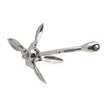 316 Stainless Steel Iron Metal Anchor For Boat Kayak Dinghy Raft Fishing Boat Kayak Durable 1.5 KG/0.7Kg For Inflatable Boat