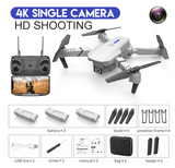 E525 PRO RC Quadcopter Profissional Obstacle Avoidance Drone Dual Camera 1080P 4K Fixed Height Mini Dron Helicopter Toy