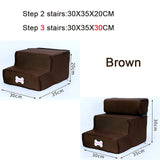 Dog Stairs Anti-slip Removable Pet 3 Steps Stairs for Small Dog Cat Dog House Pet Ramp Ladder Dog Bed Stairs Pet Supplies