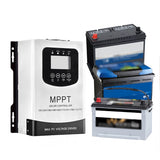 12V/24V/36V/48V/60V/72V/84V/96V 40A 50A 60A MPPT Solar Charge Discharge Controller PV Regulator Photovoltaic System Solar Charge