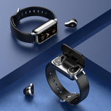 HOT SALES !!! T89 TWS Wireless Bluetooth Earphone Heart Rate Monitor Sport Watch Wristband