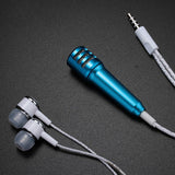 TPE Portable Mini Handheld Microphone Speaker Mic Player with 3.5mm Interface for Smartphone Laptop PC