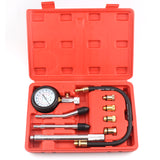 Gasoline Engine Compression Tester Auto Petrol Gas Engine Cylinder Automobile Pressure Gauge Tester Automotive Test Kit 0-300psi