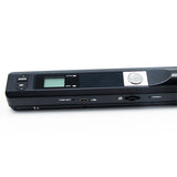 Portable Scanner 900DPI Wireless USB Support Card Document A4 Paper Color Photo Image Scanning Handheld JPG PDF Display Battery