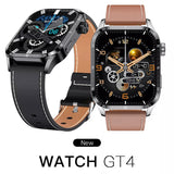 GT4 Smart Watch Men Always-On Display NFC Bluetooth Call Heart Rate Blood Pressure Wireless Charging Smartwatch