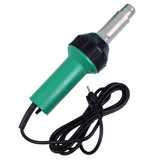 1600W Hot Air Welding Machine Kit Plastics Heat-Welders Tools Set with Welding Speed Nozzle &amp; Roller Rod
