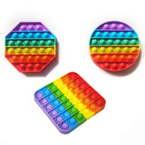 Fidget Sensory Toy Stress Anxiety Relief Autism Toys Set Push Kit Bubble Fidget Sensory Toys for Kids Adults Decompression Gift
