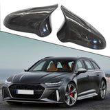 2 Pieces Side Mirror Rearview Covers Caps Replaces for  M2 Competition
