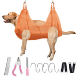 Pet Hammock Grooming Helper for Cats Dogs Hammocls Restraint Bag Puppy Dog Nail Clip Trimmer Pet Comb Nail File Trimming Tools