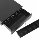 Cash Register Drawer Coin Cash Tray Single Check Slot for Home Business
