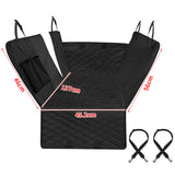 Dog Car Seat Cover Pet Car Mat Pet Hammock Waterproof Pet Transport Cushion Rear Seat Cushion Travel Protector Pet Supplies
