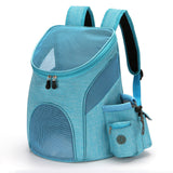 Travel Pet Dog Backpack Portable Breathable Carrier bag for puppy dog cat animals Folding Mesh bags Outdoor product