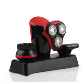 Electric Bald Head Shaver Razor 3D Beard Trimmer Man Grooming Kit Skull Clipper Self Balding Haircut Shaving Machine For Men Cut