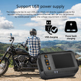 SE20 Motorcycle Camera Recorder Moto DVR With Parking Mode TPMS Dual 1080P Full Body Waterproof Motorbike Dash Cam