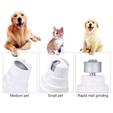 Electric Dogs Nail Clipper Pet Claws Nail Grinders Toe Trimmer Quiet Painless Cats Dogs Nail Grooming Trimmer Tools Pet Supplies