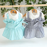 Dog Clothes Summer Cat Dog Dresses Puppy Pet Skirt Chihuahua Yorkshire Corgi Pomeranian Bichon Poodle Small Dogs Clothing 2021