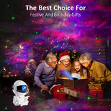 Astronaut Galaxy Starry Projector Night Light Brightness Dimming Star Sky Night Lamp For Bedroom Home Decor Kids Birthday Gift