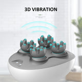 Upgrade 3D Electric Head Massager Waterproof Promote Hair Growth Body Deep Tissue Kneading Vibrating Massage Scalp Healthe Care
