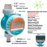 Automatic Intelligent Electronic LCD Display Home Ball Valve Watering Timer Garden Water Timer Irrigation Controller System